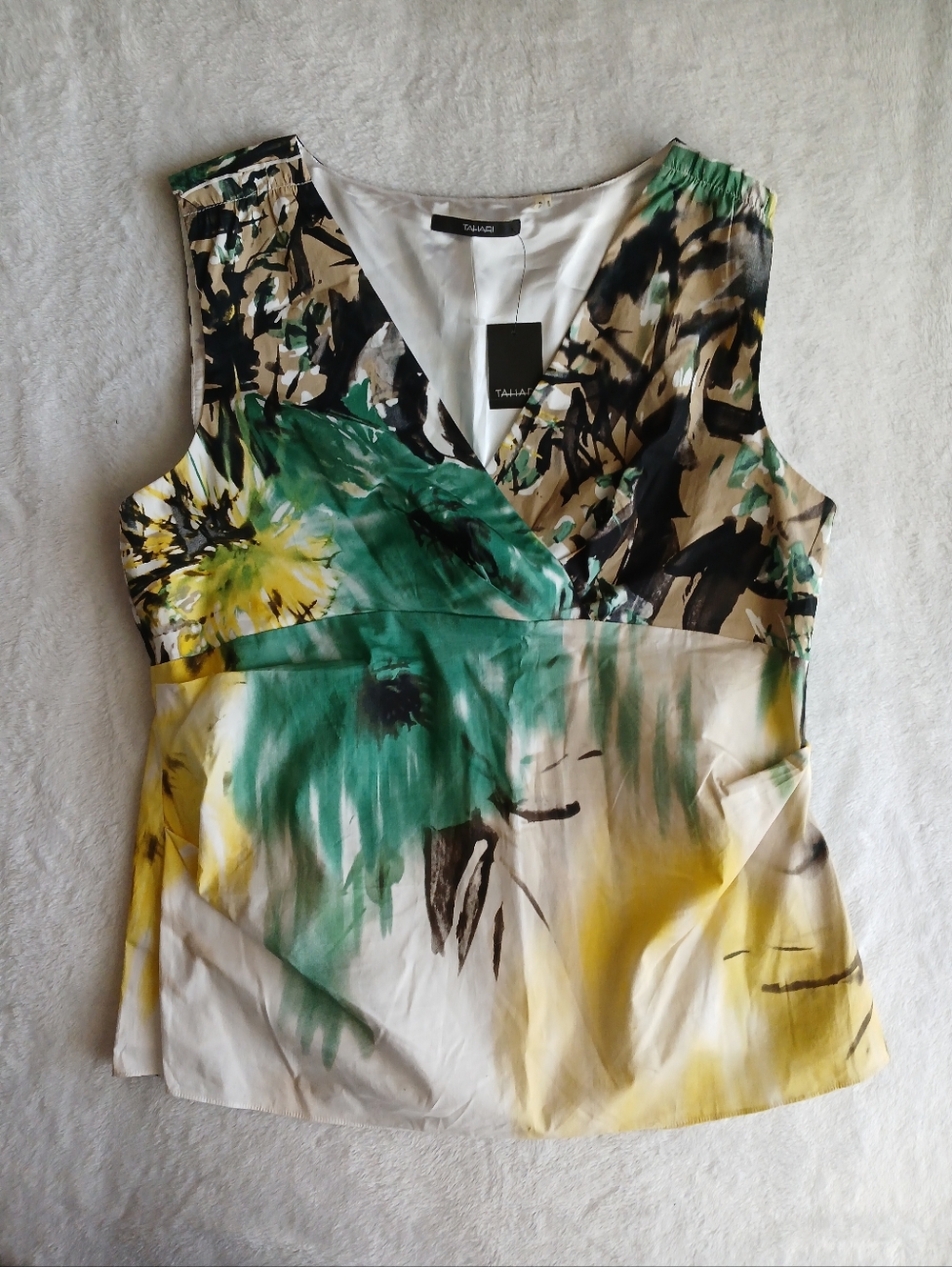 Tahari ASL Shoshana Blouse Size XL NWT